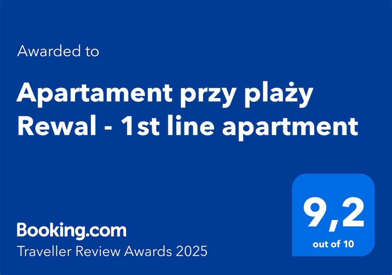Apartament Przy Plazy Rewal - 1St Line Apartment Eksteriør bilde